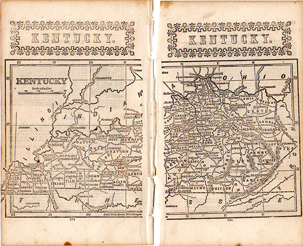 Special Laws Kentucky map